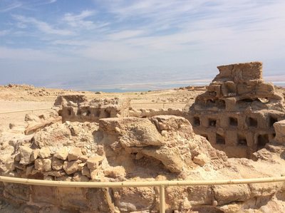 Mŕtve more a Masada — fotografia z výletu