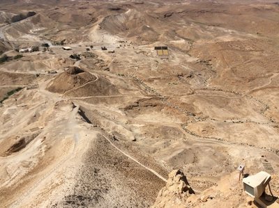 Mŕtve more a Masada — fotografia z výletu