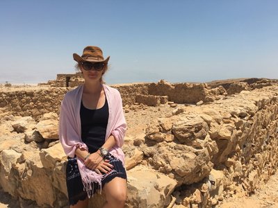 Mŕtve more a Masada — fotografia z výletu